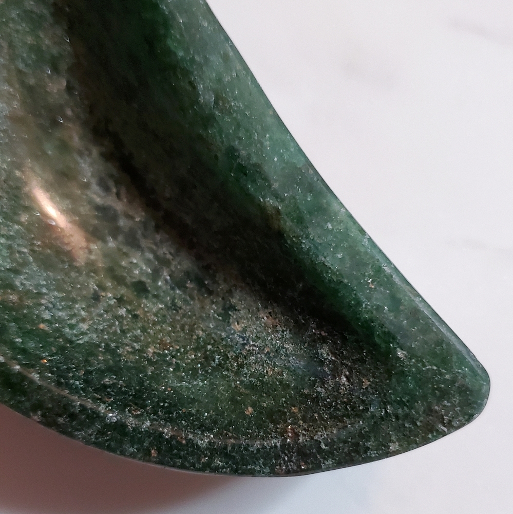 Crystal crescent moon dish - Picture 4 of 12